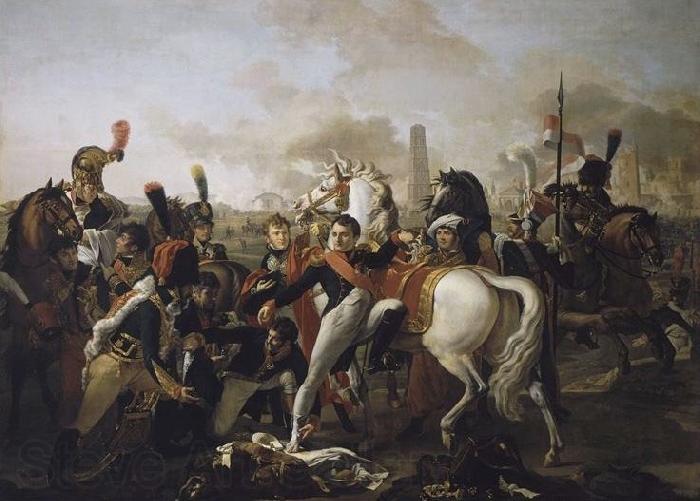 Pierre Gautherot Napoleon Ier, blesse au pied devant Ratisbonne, est soigne par le chirurgien Yvan, 23 avril 1809 France oil painting art